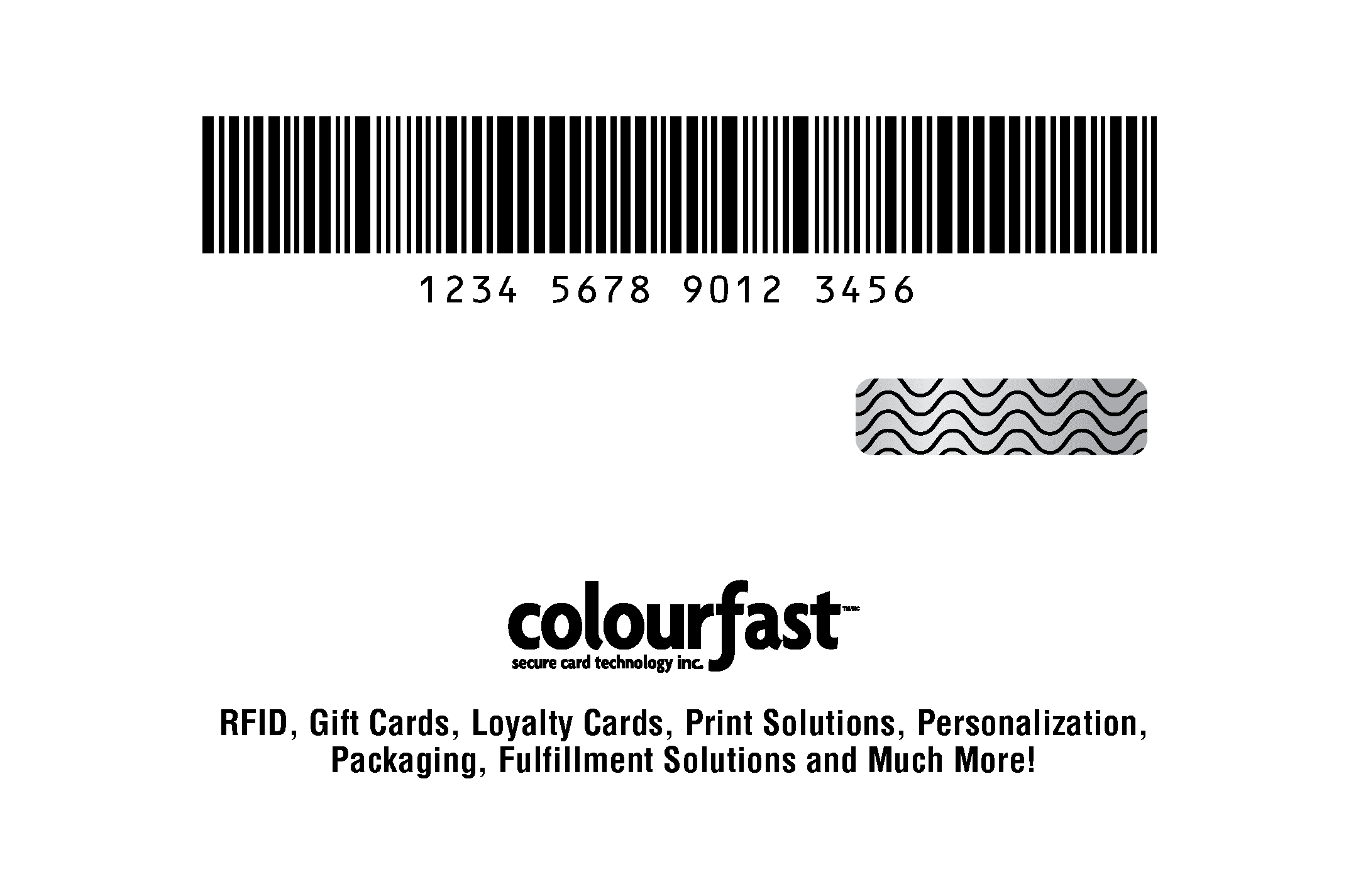 Image of Variable Barcode, Human-readable number, Scratch Off Panel