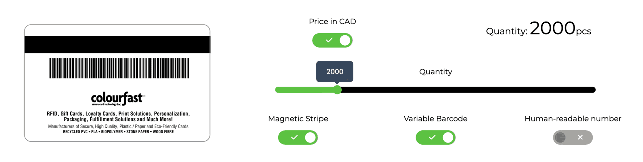 instant price quote for Custom Banda magnética, código de barras variable, panel de firma, panel rascador Printing